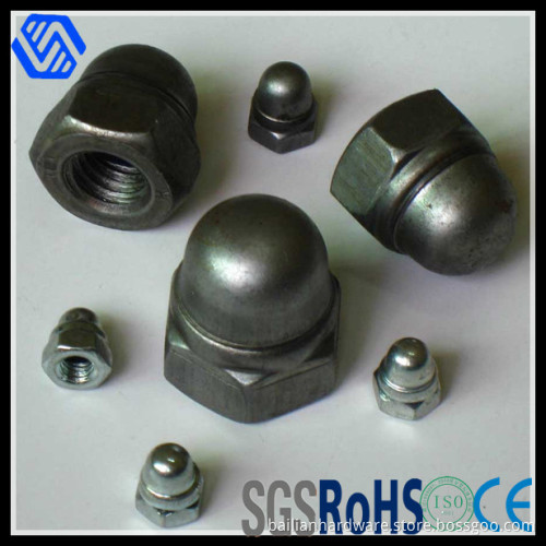 Carbon Steel Connecting Cap Nut (DIN1587)